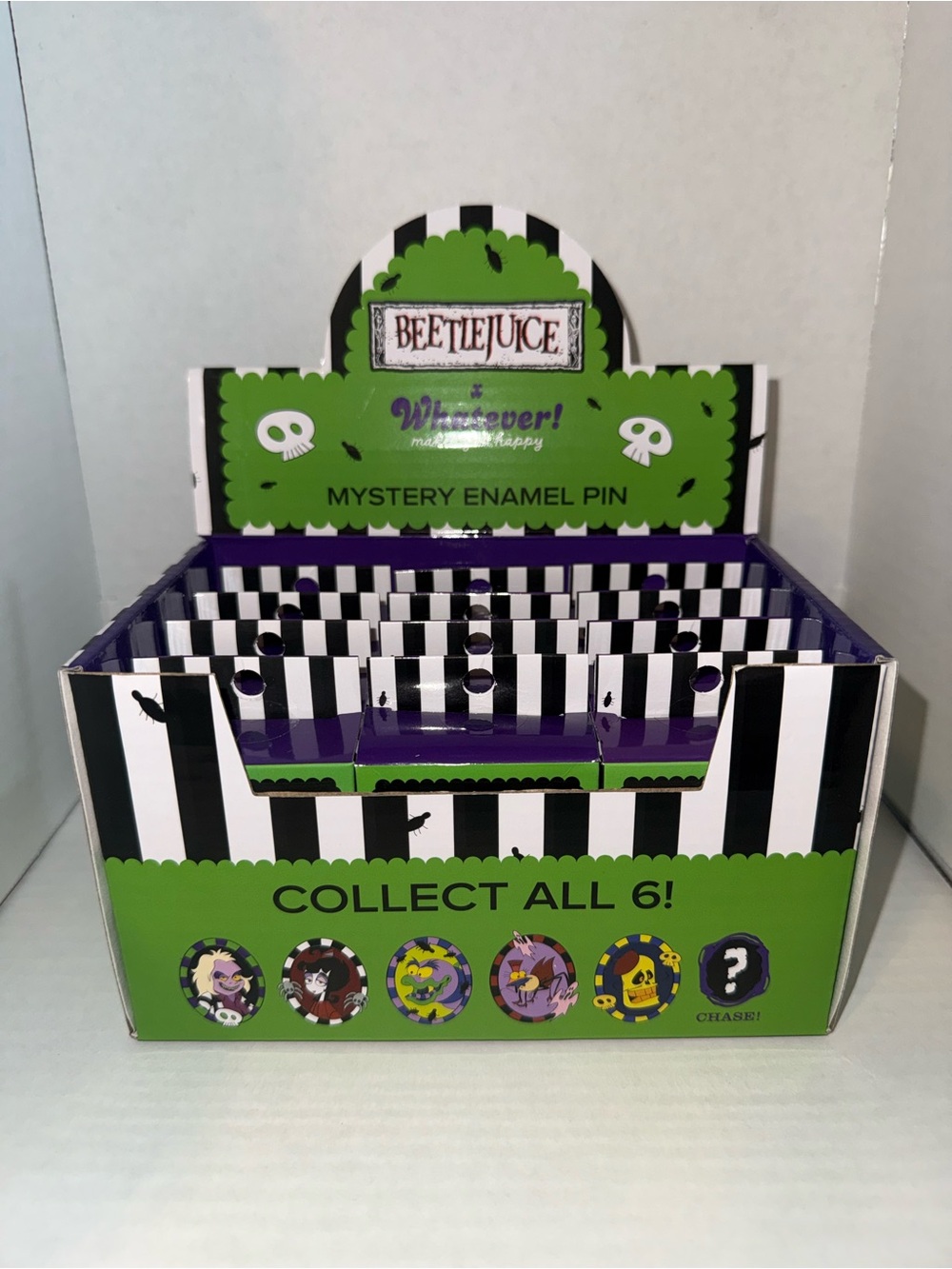 BeetleJuice The Animated Series Blind Box Enamel Pin - Box Lunch Exclusive